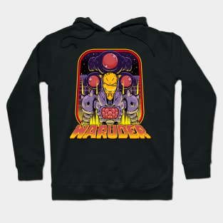 WARURAIDER Purple Hoodie